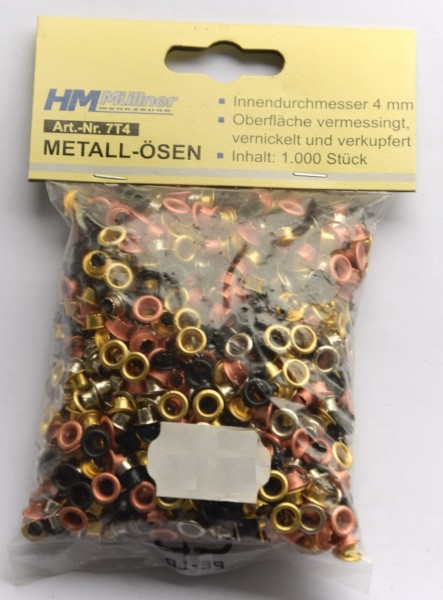 Metall-Ösen 4mm