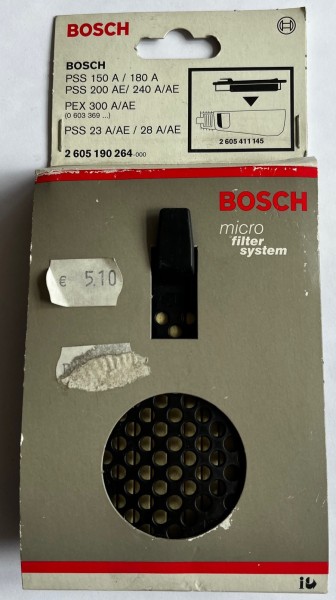 Bosch Filterdeckel Micro Filter 2605190264